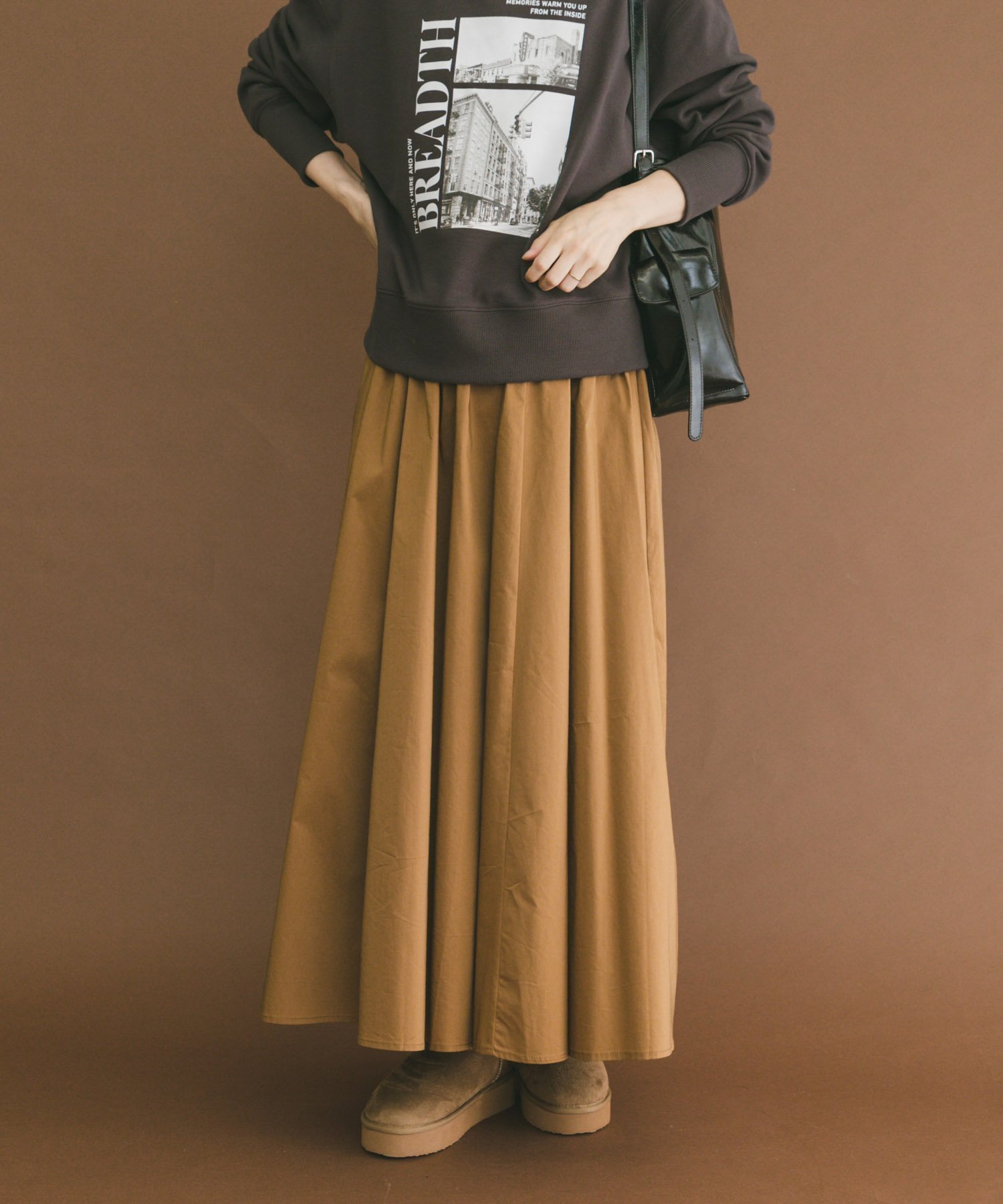 【アイテムズアーバンリサーチ/ITEMS URBAN RESEARCH】のウエストギャザースカート インテリア・キッズ・メンズ・レディースファッション・服の通販 founy(ファニー) ファッション Fashion レディースファッション Fashion for Women スカート Skirts 2025年 2025 2025-2026秋冬・A/W Autumn/Winter 2025–26 AW25–26 冬 Winter / This Winter ドローストリング Drawstring, Pull Cord フィット Fit, Slim Fit フェミニン Feminine, Girly エレガント 上品 Elegant A/W・秋冬 Autumn/Winter CML|ID: prp329100004746274 ipo3291000000034587284