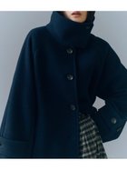 【フレイ アイディー/FRAY I.D】のバルマカンロングコート 人気、トレンドファッション・服の通販 founy(ファニー) ファッション Fashion レディースファッション Fashion for Women アウター Coat / Outerwear Collection コート・ロングコート・ピーコート Long Coats, Peacoats & More シンプル Simple, Minimal ストレート Straight, Straight Cut スマート Smart, Elegant ベーシック Basic, Essential モダン Modern, Contemporary ロング Long, Long-Length thumbnail NVY[089]|ID: prp329100004746299 ipo3291000000034527326