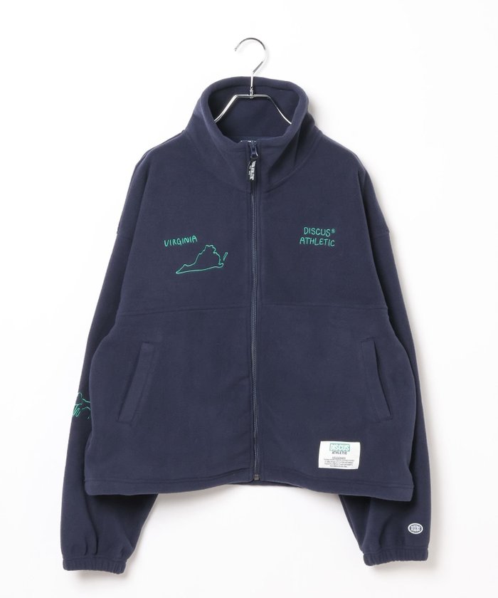 【レプシィム ローリーズファーム/LEPSIM LOWRYS FARM】の【DISCUS/ディスカス】刺繍ZIPプルオーバー インテリア・キッズ・メンズ・レディースファッション・服の通販 founy(ファニー) https://founy.com/ ファッション Fashion レディースファッション Fashion for Women トップス・カットソー Cut & Sew Tops カジュアルプルオーバー・ニットトップス Pullovers & Knit Tops / Casual Pullovers おすすめ Recommended / Our Picks イラスト Illustration スポーツ Sports, Activewear デニム Denim, Jeans Material モチーフ Motif, Design Theme 冬 Winter / This Winter |ID: prp329100004746330 ipo3291000000034702080