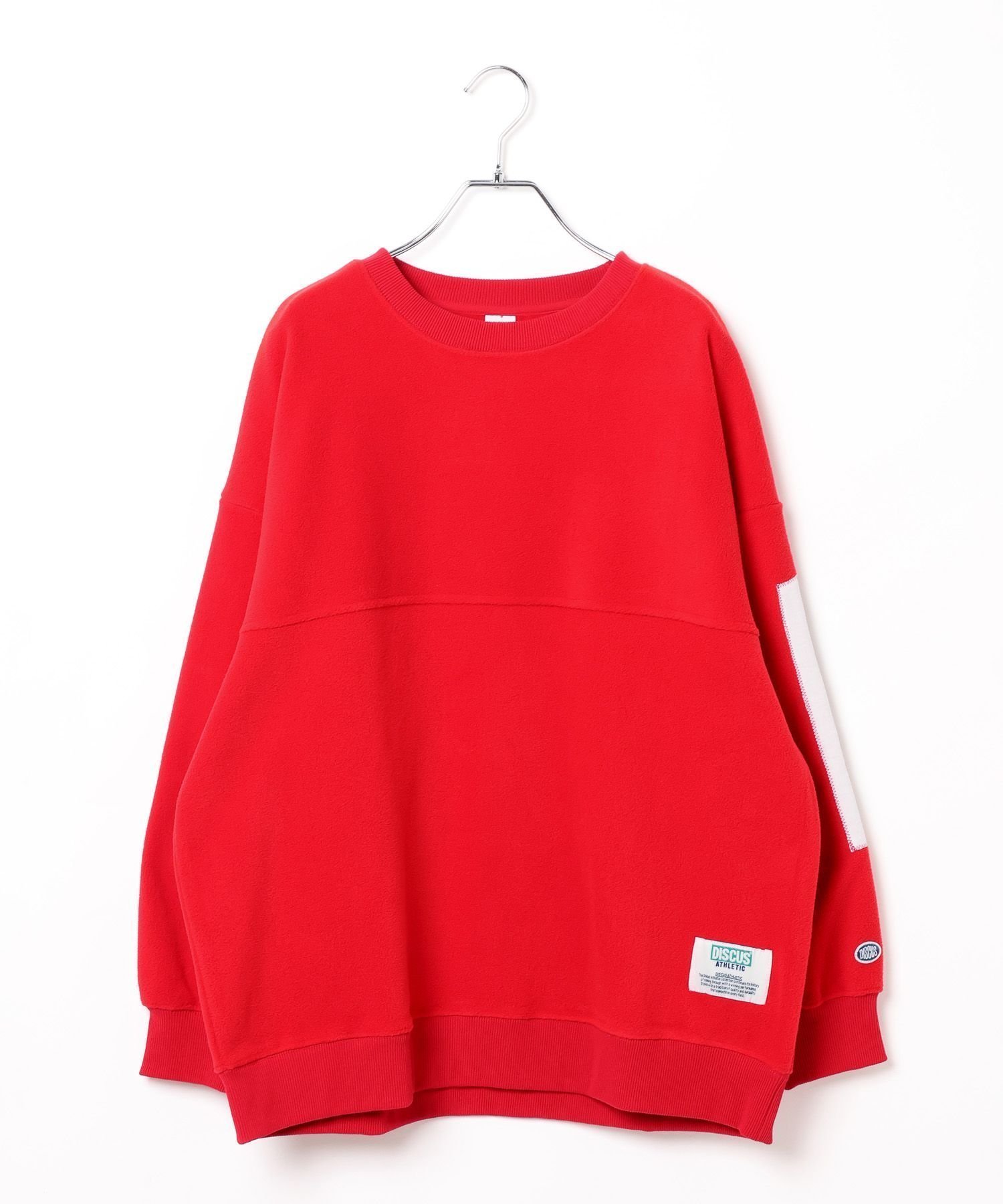 【レプシィム ローリーズファーム/LEPSIM LOWRYS FARM】の【DISCUS/ディスカス】フリースパッチプルオーバー インテリア・キッズ・メンズ・レディースファッション・服の通販 founy(ファニー) ファッション Fashion レディースファッション Fashion for Women トップス・カットソー Cut & Sew Tops カジュアルプルオーバー・ニットトップス Pullovers & Knit Tops / Casual Pullovers おすすめ Recommended / Our Picks シンプル Simple, Minimal スポーツ Sports, Activewear モチーフ Motif, Design Theme レッド35|ID: prp329100004746333 ipo3291000000034465499