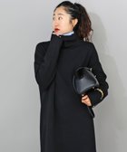 【ルクールブラン/le.coeur blanc】のネックが選べるニットワンピース ブラック柄|ID: prp329100004746349 ipo3291000000035161731