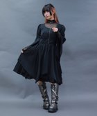 【アクシーズファム/axes femme】のフレアスリーブイレヘムワンピース 人気、トレンドファッション・服の通販 founy(ファニー) ファッション Fashion レディースファッション Fashion for Women ワンピース Dresses おすすめ Recommended / Our Picks インナー Innerwear デコルテ Décolleté, Neckline フレア Flare, Flared thumbnail 黒|ID: prp329100004746386 ipo3291000000034313712