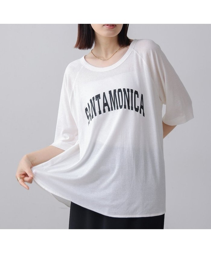 【バブ ブージュルード/Bab Bou Jeloud】のリサイクルポリ天竺アーチロゴTEE インテリア・キッズ・メンズ・レディースファッション・服の通販 founy(ファニー) https://founy.com/ ファッション Fashion レディースファッション Fashion for Women 再入荷 Restock / Back in Stock |ID: prp329100004746387 ipo3291000000034389171