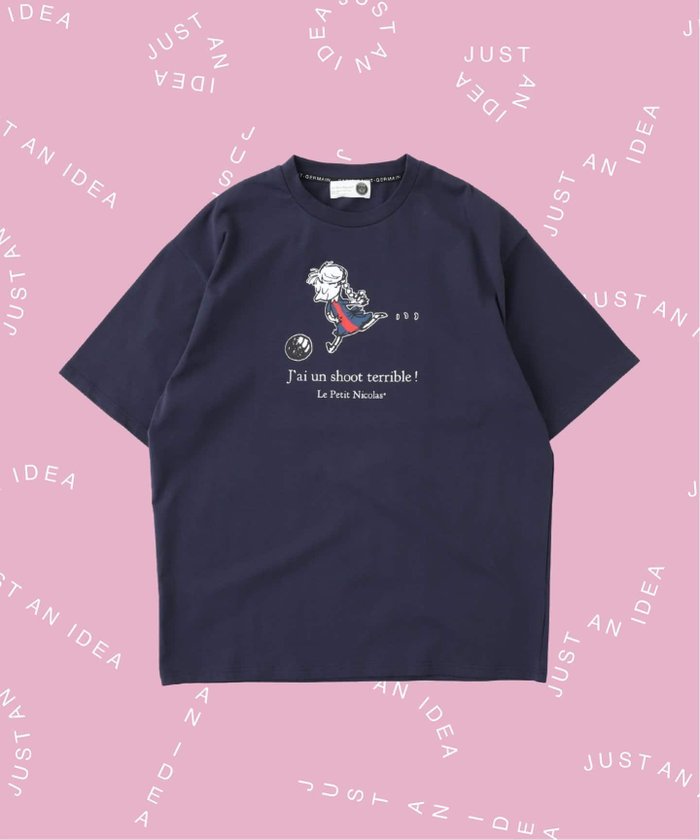 【エディフィス/EDIFICE】の【Le Petit Nicolas*PSG】 TEE Terrible Shoot インテリア・キッズ・メンズ・レディースファッション・服の通販 founy(ファニー) https://founy.com/ ファッション Fashion レディースファッション Fashion for Women サッカー Seersucker, Summer Fabric スポーツ Sports, Activewear スマート Smart, Elegant 人気 Popular, Best Seller フランス France, French |ID: prp329100004746389 ipo3291000000034389186