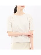 【タカキュー/TAKA-Q】のクラッシュベロア 半袖プルオーバー 人気、トレンドファッション・服の通販 founy(ファニー) ファッション Fashion レディースファッション Fashion for Women トップス・カットソー Cut & Sew Tops カジュアルプルオーバー・ニットトップス Pullovers & Knit Tops / Casual Pullovers ベロアトップス Velour Tops / Velvet-Look Items クラッシュ Distressed, Crashed Style シンプル Simple, Minimal ストレッチ Stretch, Stretchy Fabric スマート Smart, Elegant デニム Denim, Jeans Material フィット Fit, Slim Fit プレート Plate, Dish ベロア Velour, Soft Velvet ベーシック Basic, Essential 半袖 Short Sleeve, Half Sleeve ロング Long, Long-Length A/W・秋冬 Autumn/Winter エレガント 上品 Elegant ビジネス 仕事 通勤 Business / Work / Commuting thumbnail 02アイボリー|ID: prp329100004746394 ipo3291000000034380334