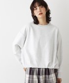 【デッサン/Dessin】の【洗える】バルーンシルエットミニ裏毛プルオーバー 人気、トレンドファッション・服の通販 founy(ファニー) ファッション Fashion レディースファッション Fashion for Women トップス・カットソー Cut & Sew Tops カジュアルプルオーバー・ニットトップス Pullovers & Knit Tops / Casual Pullovers コーデュロイ Corduroy, Cord Fabric シンプル Simple, Minimal スマート Smart, Elegant デニム Denim, Jeans Material バルーン Balloon, Balloon Silhouette 洗える Machine Washable thumbnail ライトグレー|ID: prp329100004746397 ipo3291000000034510479