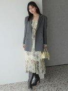 【スナイデル/SNIDEL】のテーラーリバージャケット 人気、トレンドファッション・服の通販 founy(ファニー) ファッション Fashion レディースファッション Fashion for Women アウター Coat / Outerwear Collection レディースジャケット・軽アウター Jackets ウェーブ Wavy Pattern ストレート Straight, Straight Cut スマート Smart, Elegant ダブル Double, Double-Breasted トレンド Trend, Trending Now フラップ Flap, Flap Pocket ポケット Pocket, Pocket Detail おすすめ Recommended / Our Picks thumbnail GRY[006]|ID: prp329100004746404 ipo3291000000034313797