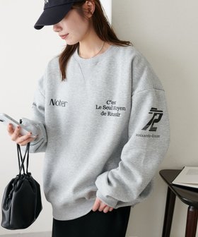 【ディスコート/Discoat】の【裏起毛/ユニセックス】ユニフォームスウェット 人気、トレンドファッション・服の通販 founy(ファニー) ファッション Fashion レディースファッション Fashion for Women トップス・カットソー Cut & Sew Tops レディースパーカー・カジュアルフーディー Casual Hoodies & Sweatshirts スウェット・クルーネックトップス Sweatshirts & Crewnecks / Relaxed Fit Sweat Tops ショルダー Shoulder, Shoulder Strap シンプル Simple, Minimal ドロップ Drop Shoulder, Dropped Style バランス Balance, Style Balance プリント Print, Printed Pattern リラックス Relax, Relaxed Fit 冬 Winter / This Winter 秋 Autumn |ID:prp329100004746451