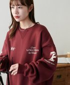 【ディスコート/Discoat】の【裏起毛/ユニセックス】ユニフォームスウェット 人気、トレンドファッション・服の通販 founy(ファニー) ファッション Fashion レディースファッション Fashion for Women トップス・カットソー Cut & Sew Tops レディースパーカー・カジュアルフーディー Casual Hoodies & Sweatshirts スウェット・クルーネックトップス Sweatshirts & Crewnecks / Relaxed Fit Sweat Tops ショルダー Shoulder, Shoulder Strap シンプル Simple, Minimal ドロップ Drop Shoulder, Dropped Style バランス Balance, Style Balance プリント Print, Printed Pattern リラックス Relax, Relaxed Fit 冬 Winter / This Winter 秋 Autumn thumbnail バーガンディー|ID: prp329100004746451 ipo3291000000034488899