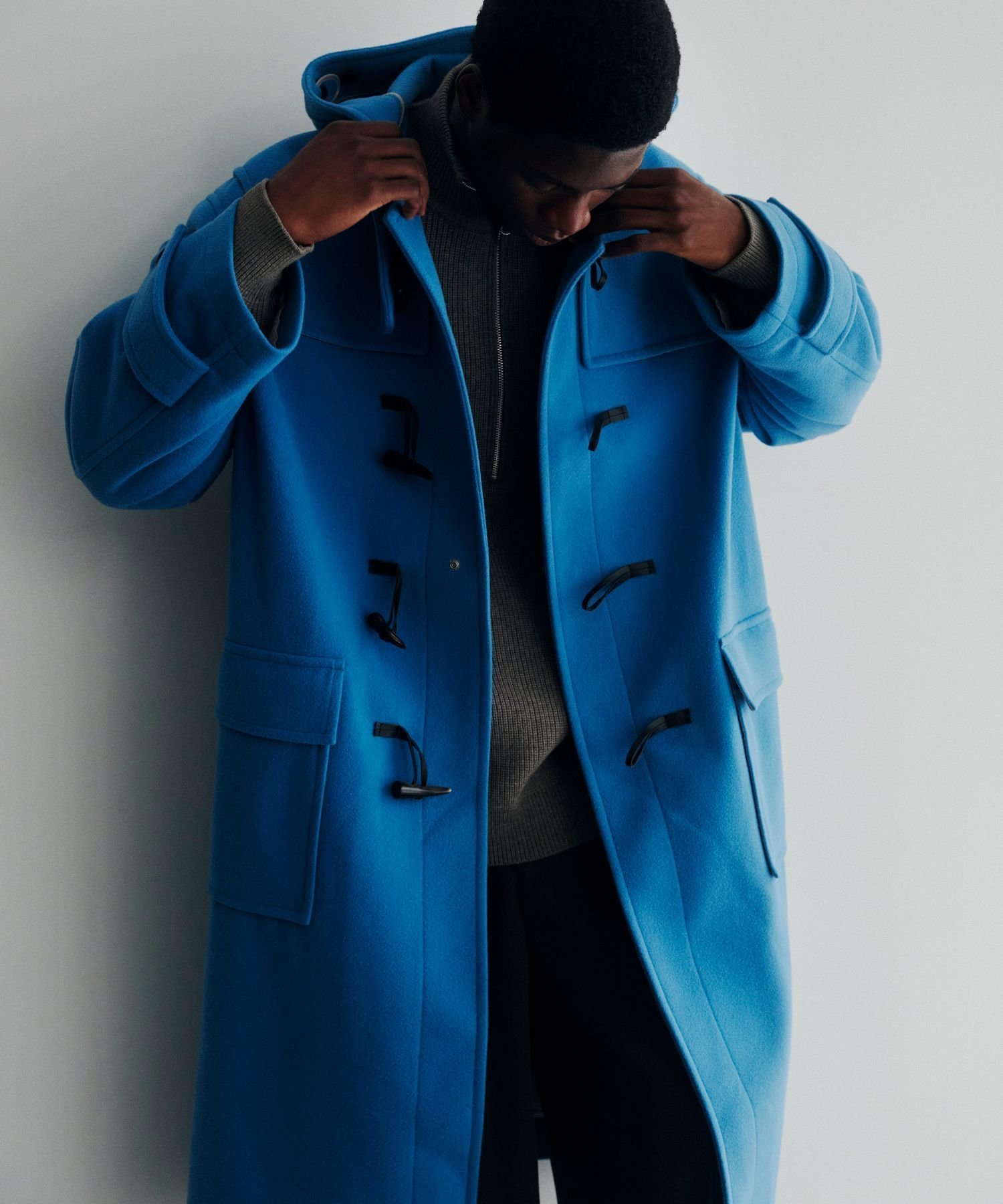 【ローリーズファーム/LOWRYS FARM】のWフェイスダッフルコート インテリア・キッズ・メンズ・レディースファッション・服の通販 founy(ファニー)  ファッション Fashion レディースファッション Fashion for Women アウター Coat / Outerwear Collection コート・ロングコート・ピーコート Long Coats, Peacoats & More ダッフルコート Duffle Coats ダッフルコート Duffle Coat, Toggle Coat ドレープ Drape, Draping Fabric フェイス Face, Facial Design ベーシック Basic, Essential ロング Long, Long-Length ブルー85|ID: prp329100004746472 ipo3291000000034382362