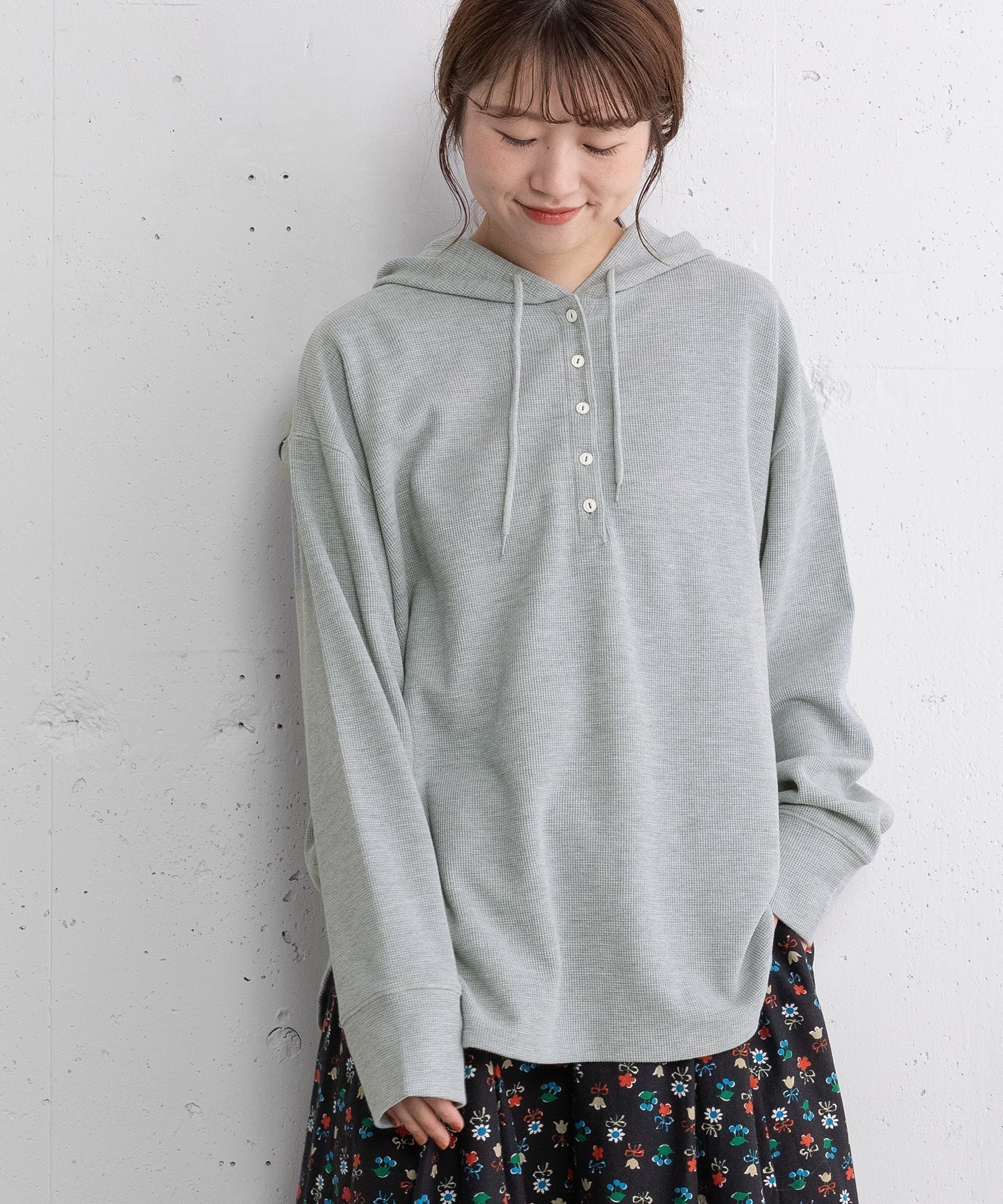 【プードゥドゥ/POU DOU DOU】のヘンリーネックフーディトップス 人気、トレンドファッション・服の通販 founy(ファニー)  ファッション Fashion レディースファッション Fashion for Women トップス・カットソー Cut & Sew Tops インナー Innerwear シンプル Simple, Minimal スマート Smart, Elegant ベスト Vest, Waistcoat ワッフル Waffle, Waffle Knit おすすめ Recommended / Our Picks お家時間・ステイホーム Stay Home / At Home  other-1|ID: prp329100004746530 ipo3291000000034314932