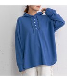 【プードゥドゥ/POU DOU DOU】のヘンリーネックフーディトップス 人気、トレンドファッション・服の通販 founy(ファニー) ファッション Fashion レディースファッション Fashion for Women トップス・カットソー Cut & Sew Tops インナー Innerwear シンプル Simple, Minimal スマート Smart, Elegant ベスト Vest, Waistcoat ワッフル Waffle, Waffle Knit おすすめ Recommended / Our Picks お家時間・ステイホーム Stay Home / At Home thumbnail ブルー|ID: prp329100004746530 ipo3291000000034314939