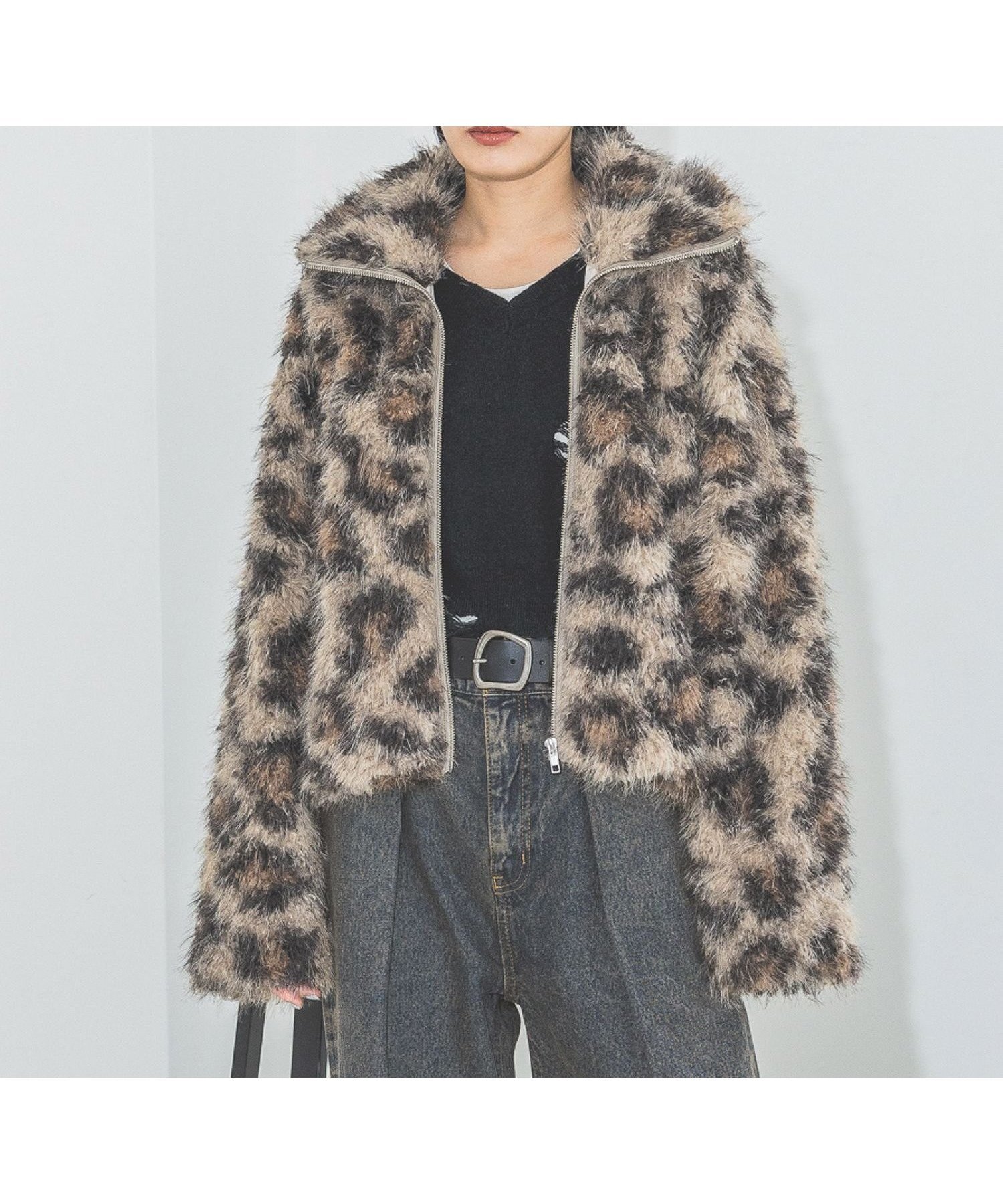 【ジーナシス/JEANASiS】のMIXカラーファーブルゾン インテリア・キッズ・メンズ・レディースファッション・服の通販 founy(ファニー) ファッション Fashion レディースファッション Fashion for Women アウター Coat / Outerwear Collection ブルゾンジャケット・スポーティアウター Blouson Jackets コンパクト Compact, Small Size バランス Balance, Style Balance ブルゾン Blouson, Bomber Jacket ボトム Bottoms, Lower Wear ランダム Random, Irregular ワイド Wide, Wide Fit 冬 Winter / This Winter レオパード|ID: prp329100004746564 ipo3291000000034786798