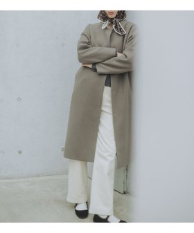 【ビーミングライフストアバイビームス/B:MING LIFE STORE by BEAMS】のノーカラー コート(S~M) 25AW きれいめ シンプル 軽い 暖かい 秋冬 ウールコート 人気、トレンドファッション・服の通販 founy(ファニー) ファッション Fashion レディースファッション Fashion for Women アウター Coat / Outerwear Collection コート・ロングコート・ピーコート Long Coats, Peacoats & More キルティング Quilted, Quilting ショルダー Shoulder, Shoulder Strap ショート Short, Short Length シルバー Silver, Metallic Silver シンプル Simple, Minimal ダウン Down, Puffer チェック Check, Plaid, Tartan ドッキング Docking, Mixed Material ドロップ Drop Shoulder, Dropped Style パーカー Hoodie, Parka フェイク Faux, Fake ブルゾン Blouson, Bomber Jacket 別注 Limited Edition, Custom Order メルトン Melton, Heavy Wool リバーシブル Reversible, Two-Sided ロング Long, Long-Length A/W・秋冬 Autumn/Winter 再入荷 Restock / Back in Stock おすすめ Recommended / Our Picks ビジネス 仕事 通勤 Business / Work / Commuting 2025年 2025 2025-2026秋冬・A/W Autumn/Winter 2025–26 AW25–26 |ID:prp329100004746577