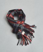 【ユナイテッドアローズ/UNITED ARROWS】のカシミヤ トラディショナル パターン マフラー BLACK|ID: prp329100004746600 ipo3291000000034470807