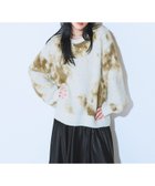 【ジーナシス/JEANASiS】のアニマルライクパターンプルオーバー 人気、トレンドファッション・服の通販 founy(ファニー) ファッション Fashion レディースファッション Fashion for Women トップス・カットソー Cut & Sew Tops カジュアルプルオーバー・ニットトップス Pullovers & Knit Tops / Casual Pullovers なめらか Smooth, Silky Texture ボトム Bottoms, Lower Wear ワイド Wide, Wide Fit thumbnail ホワイト系その他|ID: prp329100004746610 ipo3291000000034672575