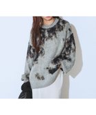 【ジーナシス/JEANASiS】のアニマルライクパターンプルオーバー 人気、トレンドファッション・服の通販 founy(ファニー) ファッション Fashion レディースファッション Fashion for Women トップス・カットソー Cut & Sew Tops カジュアルプルオーバー・ニットトップス Pullovers & Knit Tops / Casual Pullovers なめらか Smooth, Silky Texture ボトム Bottoms, Lower Wear ワイド Wide, Wide Fit thumbnail グレー系その他|ID: prp329100004746610 ipo3291000000034672577