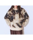 【ジーナシス/JEANASiS】のアニマルライクパターンプルオーバー ブラウン系その他|ID: prp329100004746610 ipo3291000000035209903