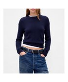 【ギャップ/GAP】のCashSoft カシミヤタッチ クルーネックセーター NAVY_UNIFORM|ID: prp329100004746630 ipo3291000000034457371
