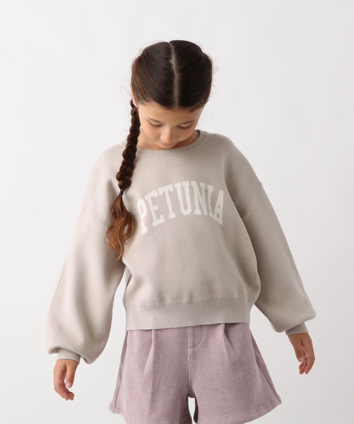 【グローバルワーク/GLOBAL WORK / KIDS】のメルティアソートニットプルオーバー/キッズ/595574 インテリア・キッズ・メンズ・レディースファッション・服の通販 founy(ファニー) ファッション Fashion キッズファッション Fashion for Kids トップス・カットソー Cut & Sew Tops おすすめ Recommended / Our Picks ガーリー Girly, Feminine Style グラフィック Graphic, Graphic Design デニム Denim, Jeans Material フレンチ French, French Style リボン Ribbon, Bow ワイド Wide, Wide Fit 人気 Popular, Best Seller ベージュ52|ID: prp329100004746647 ipo3291000000034501986