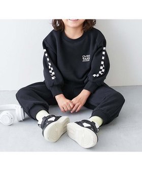 【デビロック/devirock / KIDS】の【普段着でもルームウェアでも】ぽかぽか裏起毛 カレッジロゴ セットアップ 25AW 人気、トレンドファッション・服の通販 founy(ファニー) ファッション Fashion キッズファッション Fashion for Kids スニーカー Sneakers, Trainers セットアップ Set-Up, Coordinated Outfit デニム Denim, Jeans Material トレーナー Sweatshirt, Trainer プリント Print, Printed Pattern おすすめ Recommended / Our Picks 2025年 2025 2025-2026秋冬・A/W Autumn/Winter 2025–26 AW25–26 |ID:prp329100004746678