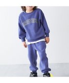 【デビロック/devirock / KIDS】の【普段着でもルームウェアでも】ぽかぽか裏起毛 カレッジロゴ セットアップ 25AW 人気、トレンドファッション・服の通販 founy(ファニー) ファッション Fashion キッズファッション Fashion for Kids スニーカー Sneakers, Trainers セットアップ Set-Up, Coordinated Outfit デニム Denim, Jeans Material トレーナー Sweatshirt, Trainer プリント Print, Printed Pattern おすすめ Recommended / Our Picks 2025年 2025 2025-2026秋冬・A/W Autumn/Winter 2025–26 AW25–26 thumbnail 003-ロゴ-オールドブルー|ID: prp329100004746678 ipo3291000000034404876