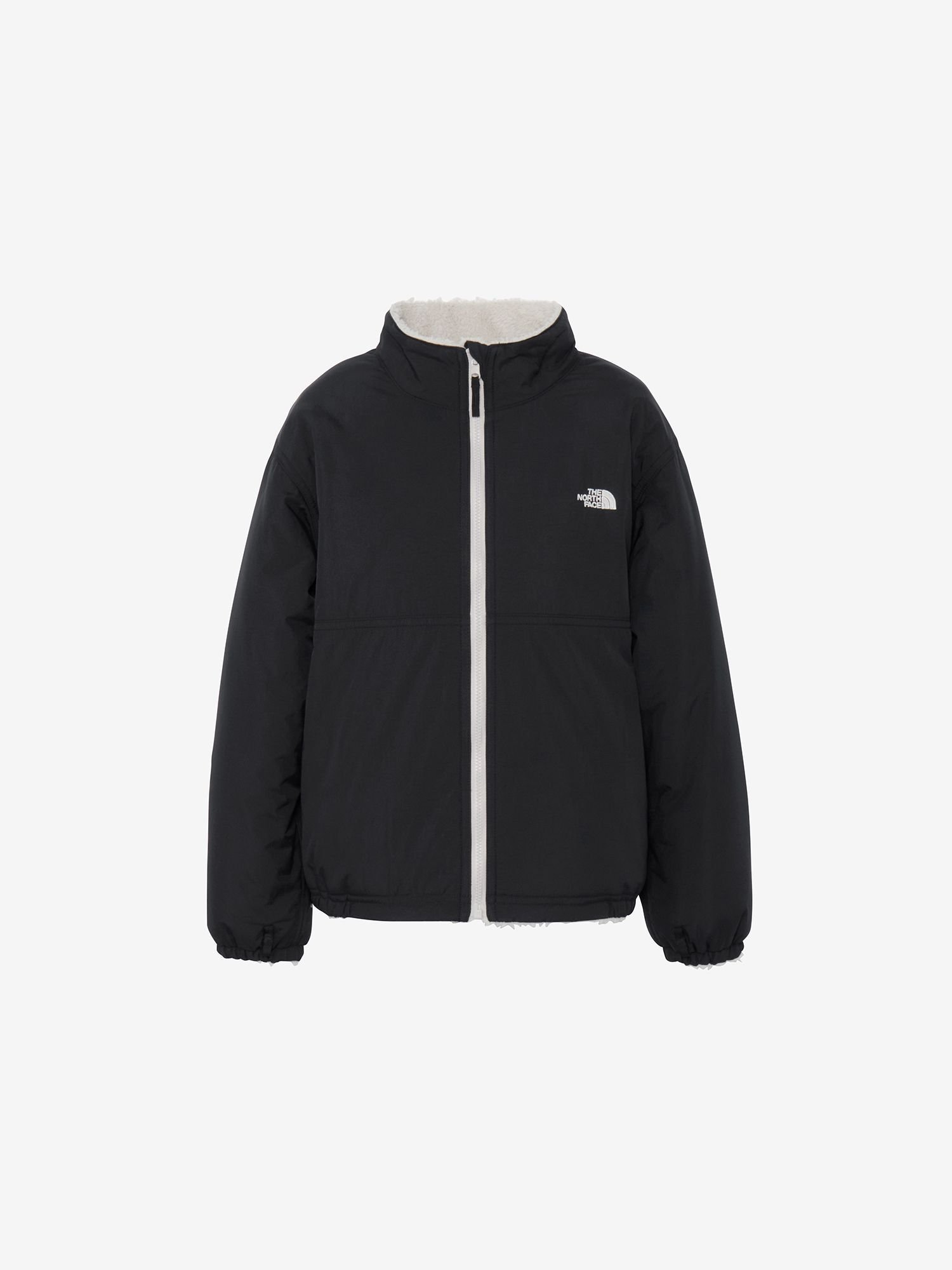 【ザ ノース フェイス/THE NORTH FACE / KIDS】の【公式】リバーシブルコージージャケット(キッズ) インテリア・キッズ・メンズ・レディースファッション・服の通販 founy(ファニー) 　ファッション　Fashion　キッズファッション　Fashion for Kids　リバーシブル　Reversible, Two-Sided　冬　Winter / This Winter　秋　Autumn　軽量　Lightweight, Ultra Light　ブラック×フォッシルアイボリー|ID: prp329100004746682 ipo3291000000034317275