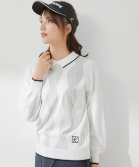 【ジュンアンドロペ/JUN&ROPE】のケーブル柄衿使いパフ袖長袖プルオーバー 人気、トレンドファッション・服の通販 founy(ファニー) ファッション Fashion レディースファッション Fashion for Women トップス・カットソー Cut & Sew Tops カジュアルプルオーバー・ニットトップス Pullovers & Knit Tops / Casual Pullovers ストレッチ Stretch, Stretchy Fabric スリーブ Sleeve, Long Sleeve / Short Sleeve 長袖 Long Sleeve, Full Sleeve ボトム Bottoms, Lower Wear ポケット Pocket, Pocket Detail エレガント 上品 Elegant ゴルフ Golf |ID:prp329100004746698