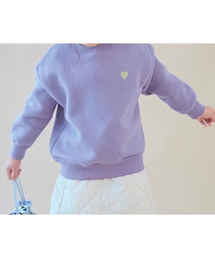 【デビロック/devirock / KIDS】のスフレスウェット ワンポイント刺繍 裏起毛 トレーナー トレーナー トップス 25AW インテリア・キッズ・メンズ・レディースファッション・服の通販 founy(ファニー) https://founy.com/ ファッション Fashion キッズファッション Fashion for Kids トップス・カットソー Cut & Sew Tops カーゴパンツ Cargo Pants, Utility Pants トレーナー Sweatshirt, Trainer ワンポイント One Point, Statement Accent おすすめ Recommended / Our Picks 2025年 2025 2025-2026秋冬・A/W Autumn/Winter 2025–26 AW25–26 |ID: prp329100004746703 ipo3291000000035158440