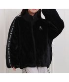 【ピンク ラテ/PINK-latte / KIDS】のフェイクファーリブハイネックブルゾン 人気、トレンドファッション・服の通販 founy(ファニー) ファッション Fashion キッズファッション Fashion for Kids ガーリー Girly, Feminine Style スポーティ Sporty, Casual Athletic スマート Smart, Elegant スリーブ Sleeve, Long Sleeve / Short Sleeve デニム Denim, Jeans Material ドローコード Drawcord, Drawstring Cord ハイネック High Neck, Mock Neck バルーン Balloon, Balloon Silhouette フェイクファー Faux Fur, Imitation Fur ポケット Pocket, Pocket Detail 再入荷 Restock / Back in Stock おすすめ Recommended / Our Picks thumbnail ブラック|ID: prp329100004746731 ipo3291000000034889652