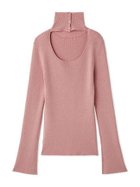 【スナイデル/SNIDEL】の2wayハイネックプルオーバー 人気、トレンドファッション・服の通販 founy(ファニー) ファッション Fashion レディースファッション Fashion for Women トップス・カットソー Cut & Sew Tops カジュアルプルオーバー・ニットトップス Pullovers & Knit Tops / Casual Pullovers インナー Innerwear ウェーブ Wavy Pattern クロップド Cropped, Short Length シンプル Simple, Minimal ストレート Straight, Straight Cut スマート Smart, Elegant デコルテ Décolleté, Neckline トレンド Trend, Trending Now ハイネック High Neck, Mock Neck フィット Fit, Slim Fit フロント Front, Front Design リブニット Rib Knit, Ribbed Knit おすすめ Recommended / Our Picks thumbnail PNK[066]|ID: prp329100004746746 ipo3291000000034317983
