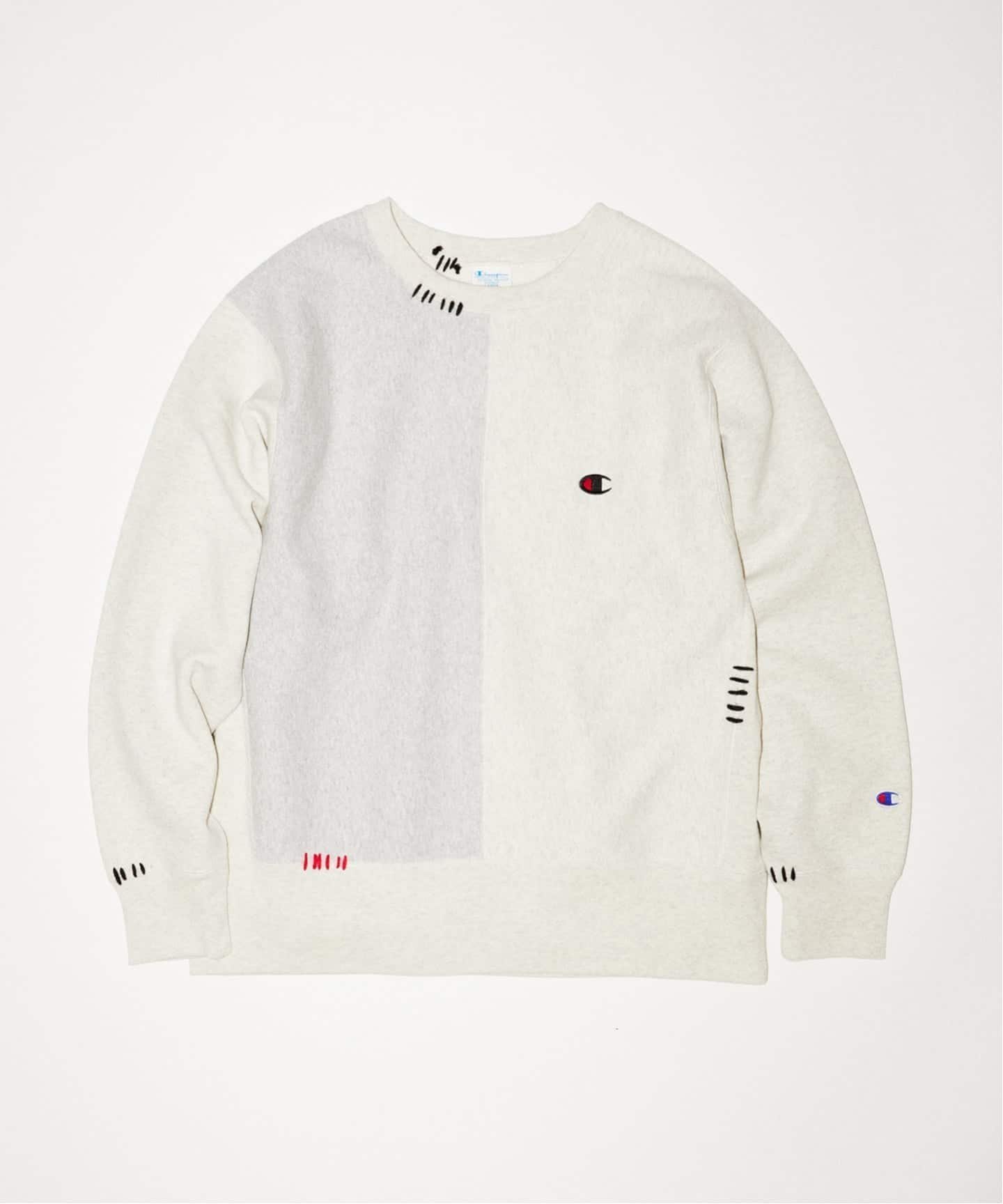 【ジャーナルスタンダード/JOURNAL STANDARD / MEN】のCHAMPION / チャンピオン 別注 ハンド ステッチ クルー スウェット インテリア・キッズ・メンズ・レディースファッション・服の通販 founy(ファニー)  ファッション Fashion メンズファッション Fashion for Men スウェット / スエット Sweatshirt, Sweatwear スタンダード Standard, Basic スポーツ Sports, Activewear 定番 Standard, Basic Item ニューヨーク New York, NYC Style ハンド Hand, Handmade 別注 Limited Edition, Custom Order グレーA|ID: prp329100004746771 ipo3291000000034318265