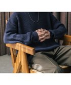 【ロッキーモンロー/Rocky Monroe】のオーバーサイズ畦編みクルーニットセーター 人気、トレンドファッション・服の通販 founy(ファニー) ファッション Fashion レディースファッション Fashion for Women トップス・カットソー Cut & Sew Tops ニット Knit Tops & Sweaters 畦編みニット・テクスチャードトップス Ribbed Knit Sweaters / Textured Knit Tops インナー Innerwear 畦 Ribbed Knit シンプル Simple, Minimal スラックス Slacks, Dress Pants デニム Denim, Jeans Material ハイネック High Neck, Mock Neck バランス Balance, Style Balance フェミニン Feminine, Girly メンズ Men's, Menswear リラックス Relax, Relaxed Fit 再入荷 Restock / Back in Stock おすすめ Recommended / Our Picks thumbnail ネイビー|ID: prp329100004746804 ipo3291000000034513932