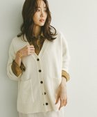 【グローバルワーク/GLOBAL WORK】のフワフワHugmeVネックカーディガン/571330 アイボリー08|ID:prp329100004746826