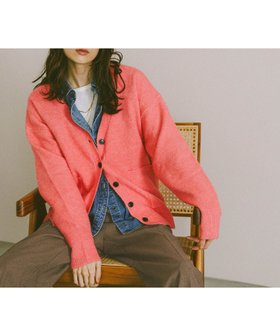 【グローバルワーク/GLOBAL WORK】のフワフワHugmeVネックカーディガン/571330 人気、トレンドファッション・服の通販 founy(ファニー) ファッション Fashion レディースファッション Fashion for Women トップス・カットソー Cut & Sew Tops カーディガン・羽織り Layered Style Cardigans Vネックトップス V-Neck Tops / V-Cut Neckline Shirts カーディガン Cardigan, Knitwear スリット Slit, Slit Detail パーカー Hoodie, Parka ボトム Bottoms, Lower Wear ポケット Pocket, Pocket Detail |ID:prp329100004746826