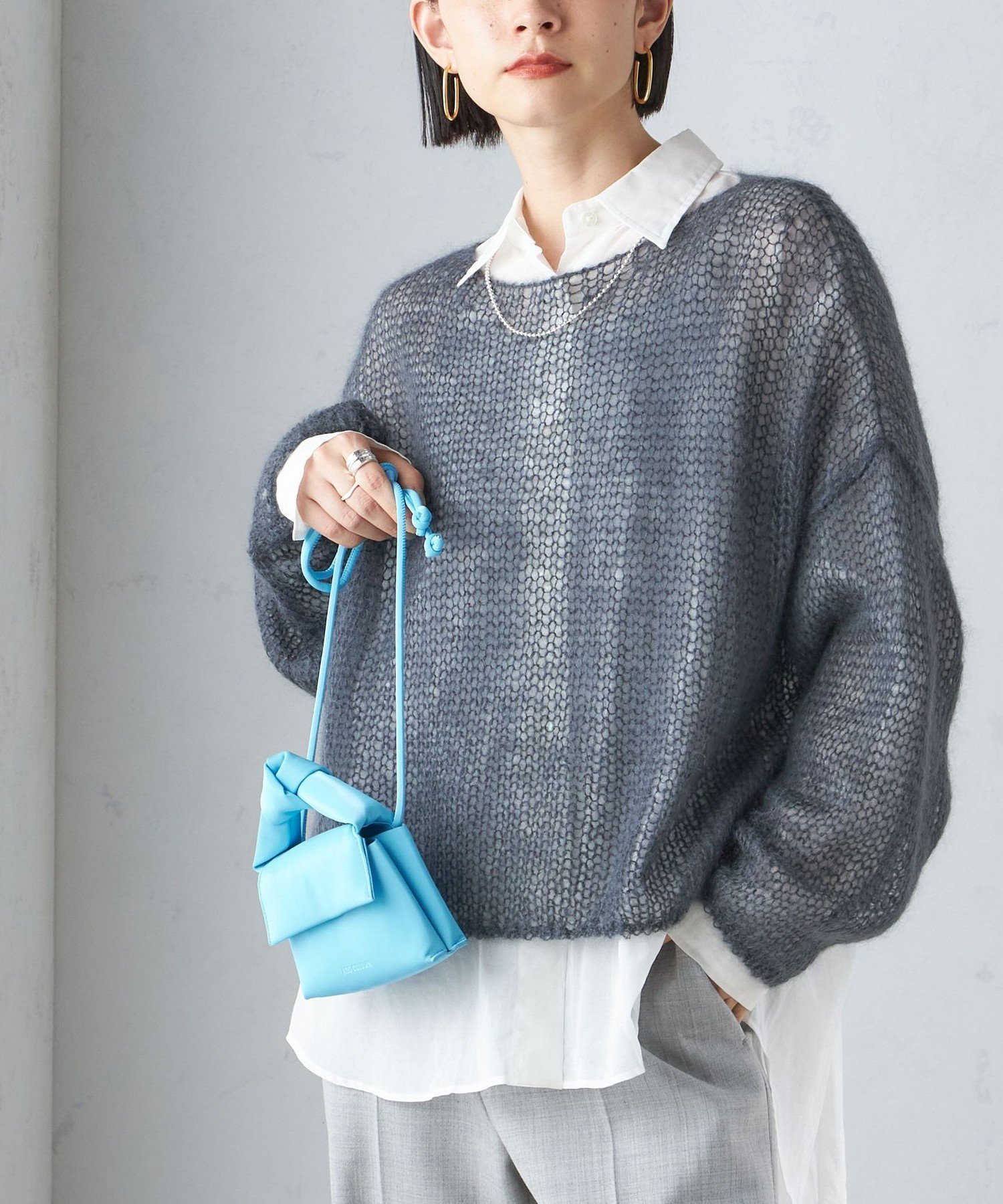 【シップス フォー ウィメン/SHIPS】のモヘヤ メッシュ プルオーバー インテリア・キッズ・メンズ・レディースファッション・服の通販 founy(ファニー)  ファッション Fashion レディースファッション Fashion for Women トップス・カットソー Cut & Sew Tops カジュアルプルオーバー・ニットトップス Pullovers & Knit Tops / Casual Pullovers おすすめ Recommended / Our Picks メッシュ Mesh, Net Fabric ダークグレー|ID: prp329100004746846 ipo3291000000034319127