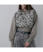 【ハレ/HARE】のチャイナスウェット 人気、トレンドファッション・服の通販 founy(ファニー) ファッション Fashion レディースファッション Fashion for Women トップス・カットソー Cut & Sew Tops レディースパーカー・カジュアルフーディー Casual Hoodies & Sweatshirts スウェット・クルーネックトップス Sweatshirts & Crewnecks / Relaxed Fit Sweat Tops おすすめ Recommended / Our Picks ウェーブ Wavy Pattern ショート Short, Short Length シルバー Silver, Metallic Silver スウェット / スエット Sweatshirt, Sweatwear ストレート Straight, Straight Cut チュニック Tunic, Long Top ルーズ Loose, Oversized ワイド Wide, Wide Fit ヴィンテージ Vintage Style 定番 Standard, Basic Item thumbnail グレー12|ID: prp329100004746873 ipo3291000000034647981