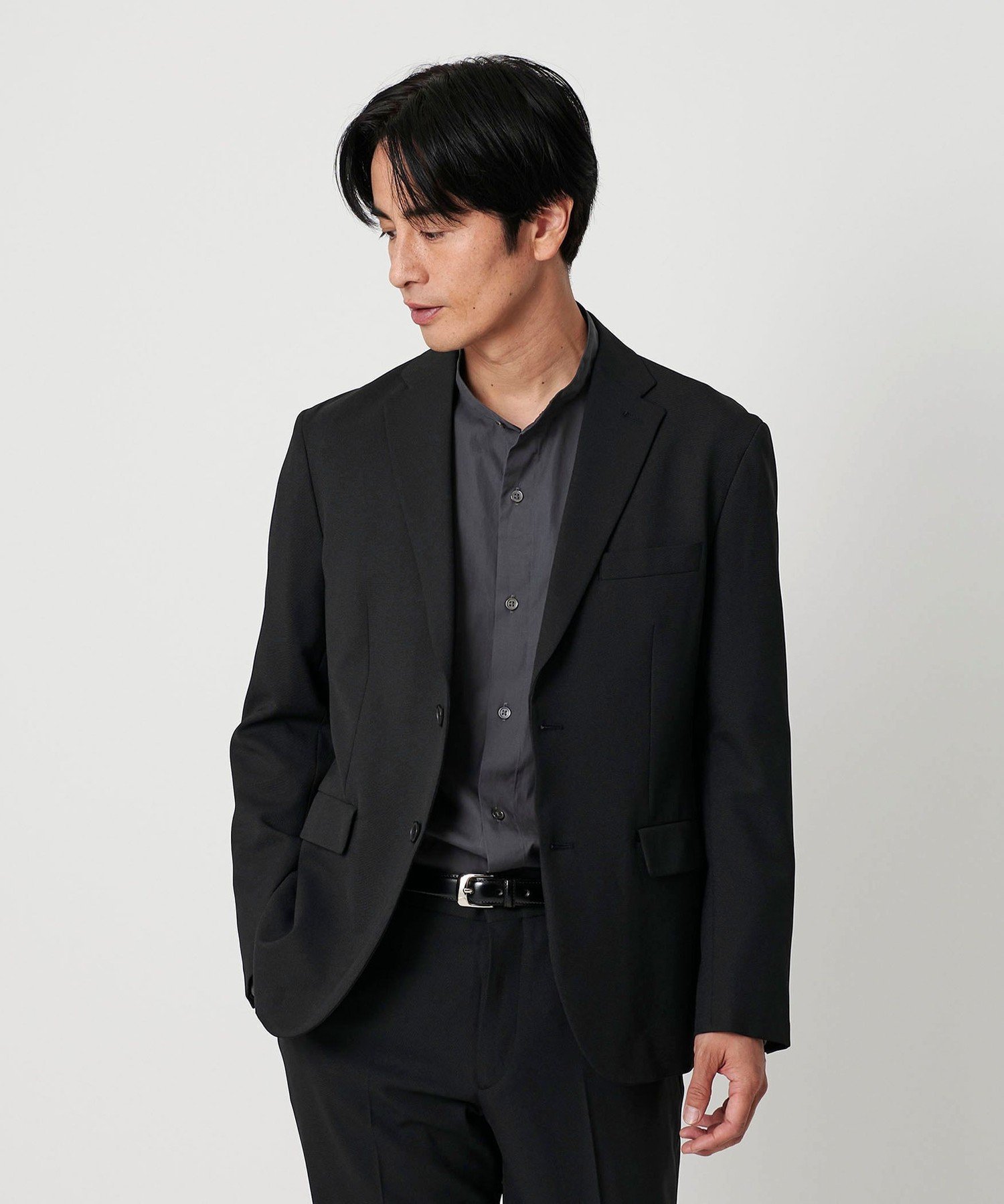 【ビューティ&ユース ユナイテッドアローズ/BEAUTY&YOUTH / UNITED ARROWS / MEN】のピンヘッド ポリエステル 2B ジャケット セットアップ対応可能 インテリア・キッズ・メンズ・レディースファッション・服の通販 founy(ファニー)  ファッション Fashion メンズファッション Fashion for Men セットアップ Matching Sets シェイプ Shape, Slim Fit ジャケット Jacket, Outerwear スタンダード Standard, Basic スマート Smart, Elegant スラックス Slacks, Dress Pants スリム Slim, Slim Fit セットアップ Set-Up, Coordinated Outfit ファブリック Fabric, Textile ポケット Pocket, Pocket Detail 別注 Limited Edition, Custom Order メンズ Men's, Menswear エレガント 上品 Elegant ビジネス 仕事 通勤 Business / Work / Commuting BLACK|ID: prp329100004746896 ipo3291000000034319663