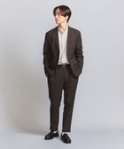 【ユナイテッドアローズ/UNITED ARROWS / MEN】のPE 2ボタン ジャケット -ストレッチ ウォッシャブル セットアップ対応- DK.BROWN|ID: prp329100004746898 ipo3291000000034319667