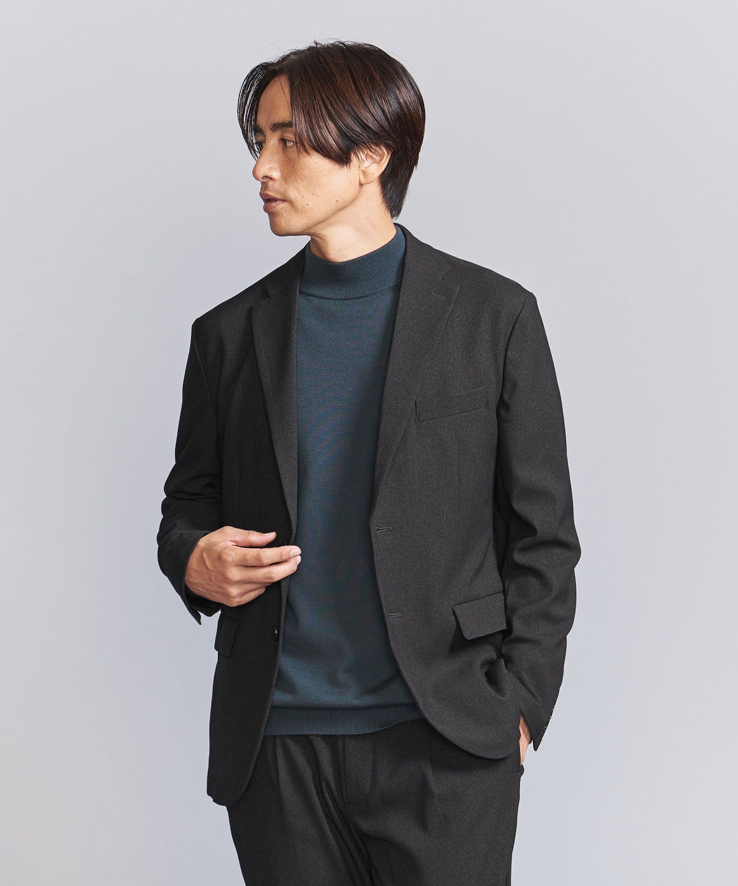 【ユナイテッドアローズ/UNITED ARROWS / MEN】のPE 2ボタン ジャケット -ストレッチ ウォッシャブル セットアップ対応- インテリア・キッズ・メンズ・レディースファッション・服の通販 founy(ファニー)  ファッション Fashion メンズファッション Fashion for Men セットアップ Matching Sets ウォッシャブル Machine Washable シンプル Simple, Minimal ジャケット Jacket, Outerwear スタンダード Standard, Basic ストレッチ Stretch, Stretchy Fabric セットアップ Set-Up, Coordinated Outfit トレンド Trend, Trending Now ベーシック Basic, Essential A/W・秋冬 Autumn/Winter アウトレット Outlet / Clearance おすすめ Recommended / Our Picks 旅行 Travel セレモニー Ceremony ビジネス 仕事 通勤 Business / Work / Commuting DK.GRAY|ID: prp329100004746898 ipo3291000000034319669