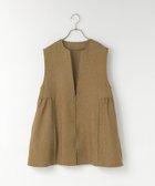 【ローリーズファーム/LOWRYS FARM】のラナテックベスト 人気、トレンドファッション・服の通販 founy(ファニー) ファッション Fashion レディースファッション Fashion for Women アウター Coat / Outerwear Collection トップス・カットソー Cut & Sew Tops ベスト&ジレ / 重ね着スタイル Vests & Gilets おすすめ Recommended / Our Picks ギャザー Gathered, Ruffled シンプル Simple, Minimal セットアップ Set-Up, Coordinated Outfit フレア Flare, Flared ベスト Vest, Waistcoat ペプラム Peplum, Flared Hem ポケット Pocket, Pocket Detail thumbnail ブラウン|ID: prp329100004746937 ipo3291000000034319945