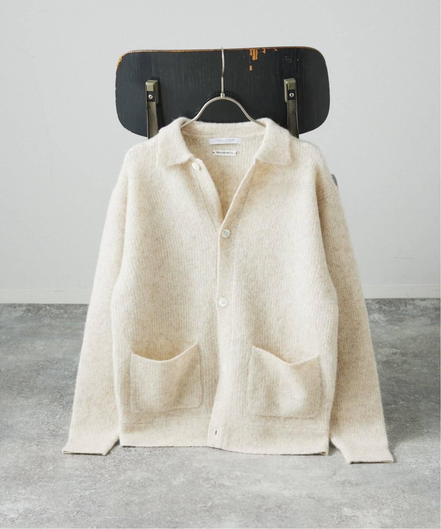 【ジャーナルスタンダード/JOURNAL STANDARD / MEN】のヤク アルパカ ブレンド カーディガン インテリア・キッズ・メンズ・レディースファッション・服の通販 founy(ファニー) 　ファッション　Fashion　メンズファッション　Fashion for Men　インナー　Innerwear　カーディガン　Cardigan, Knitwear　バランス　Balance, Style Balance　ベーシック　Basic, Essential　羽織　Haori, Light Jacket　ナチュラル|ID: prp329100004746958 ipo3291000000034733477