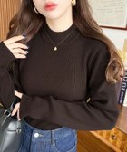 【モーメントプラス/moment+ / MEN】の12G ボトルネックリブカラーリブニットプルオーバー ブラウン|ID: prp329100004746983 ipo3291000000034586158