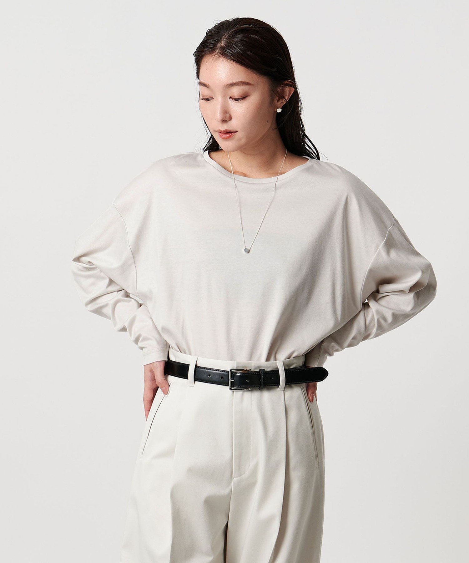 【ユナイテッドアローズ/UNITED ARROWS】のMARW UNITED ARROWS ロングスリーブ カットソー 汗染み防止 人気、トレンドファッション・服の通販 founy(ファニー) 　ファッション　Fashion　レディースファッション　Fashion for Women　トップス・カットソー　Cut & Sew Tops　カットソー・ベーシックTシャツ　Cut-and-Sewn Tops / Stretch Tees & Basics　インナー　Innerwear　秋　Autumn　カットソー　Cut and Sewn Top　シンプル　Simple, Minimal　ジャケット　Jacket, Outerwear　スリーブ　Sleeve, Long Sleeve / Short Sleeve　人気　Popular, Best Seller　ロング　Long, Long-Length　冬　Winter / This Winter　ビジネス 仕事 通勤　Business / Work / Commuting　 other-1|ID: prp329100004747337 ipo3291000000035138232