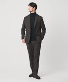 【ビューティ&ユース ユナイテッドアローズ/BEAUTY&YOUTH / UNITED ARROWS / MEN】の【WEB限定 WARDROBE SMART】DELEGANT サキソニー セットアップ/ジャケット イージーパンツ DK.GRAY|ID: prp329100004747351 ipo3291000000034325291