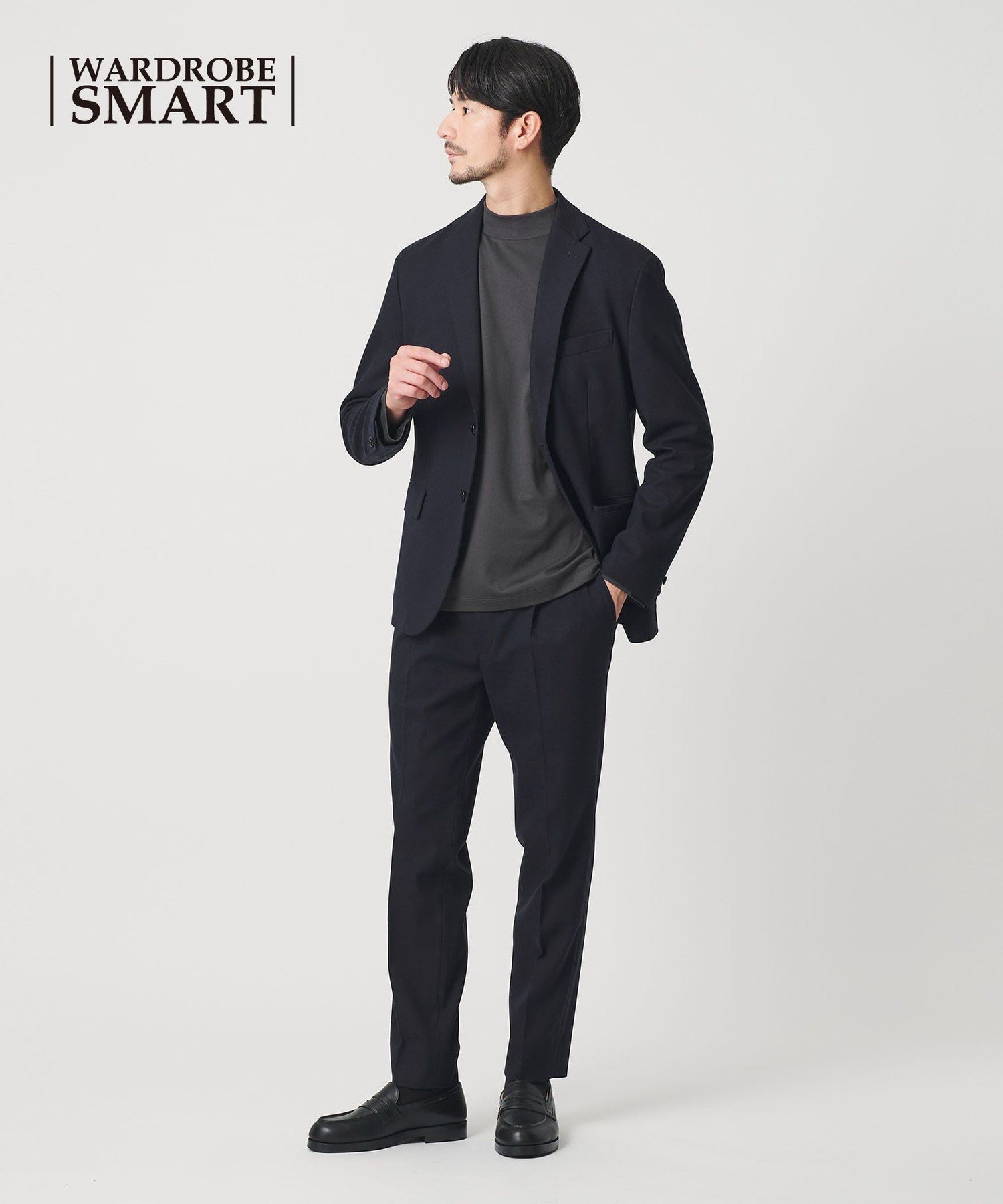 【ビューティ&ユース ユナイテッドアローズ/BEAUTY&YOUTH / UNITED ARROWS / MEN】の【WEB限定 WARDROBE SMART】DELEGANT サキソニー セットアップ/ジャケット イージーパンツ インテリア・キッズ・メンズ・レディースファッション・服の通販 founy(ファニー) ファッション Fashion メンズファッション Fashion for Men ボトムス Bottoms インナー Innerwear 秋 Autumn コイン Coin, Coin Design シェイプ Shape, Slim Fit ショルダー Shoulder, Shoulder Strap ジャケット Jacket, Outerwear ストレッチ Stretch, Stretchy Fabric スマート Smart, Elegant セットアップ Set-Up, Coordinated Outfit バランス Balance, Style Balance ファブリック Fabric, Textile フィット Fit, Slim Fit フラップ Flap, Flap Pocket フランス France, French プリーツ Pleats, Pleated ポケット Pocket, Pocket Detail 冬 Winter / This Winter おすすめ Recommended / Our Picks エレガント 上品 Elegant NAVY|ID: prp329100004747351 ipo3291000000036251726