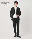 【ビューティ&ユース ユナイテッドアローズ/BEAUTY&YOUTH / UNITED ARROWS / MEN】の【WEB限定 WARDROBE SMART】DELEGANT サキソニー セットアップ/ジャケット イージーパンツ 人気、トレンドファッション・服の通販 founy(ファニー) ファッション Fashion メンズファッション Fashion for Men ボトムス Bottoms インナー Innerwear 秋 Autumn コイン Coin, Coin Design シェイプ Shape, Slim Fit ショルダー Shoulder, Shoulder Strap ジャケット Jacket, Outerwear ストレッチ Stretch, Stretchy Fabric スマート Smart, Elegant セットアップ Set-Up, Coordinated Outfit バランス Balance, Style Balance ファブリック Fabric, Textile フィット Fit, Slim Fit フラップ Flap, Flap Pocket フランス France, French プリーツ Pleats, Pleated ポケット Pocket, Pocket Detail 冬 Winter / This Winter おすすめ Recommended / Our Picks エレガント 上品 Elegant thumbnail BLACK|ID: prp329100004747351 ipo3291000000036251728