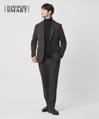 【ビューティ&ユース ユナイテッドアローズ/BEAUTY&YOUTH / UNITED ARROWS / MEN】の【WEB限定 WARDROBE SMART】DELEGANT サキソニー セットアップ/ジャケット イージーパンツ 人気、トレンドファッション・服の通販 founy(ファニー) ファッション Fashion メンズファッション Fashion for Men ボトムス Bottoms インナー Innerwear 秋 Autumn コイン Coin, Coin Design シェイプ Shape, Slim Fit ショルダー Shoulder, Shoulder Strap ジャケット Jacket, Outerwear ストレッチ Stretch, Stretchy Fabric スマート Smart, Elegant セットアップ Set-Up, Coordinated Outfit バランス Balance, Style Balance ファブリック Fabric, Textile フィット Fit, Slim Fit フラップ Flap, Flap Pocket フランス France, French プリーツ Pleats, Pleated ポケット Pocket, Pocket Detail 冬 Winter / This Winter おすすめ Recommended / Our Picks エレガント 上品 Elegant thumbnail DK.GRAY|ID: prp329100004747351 ipo3291000000036251730