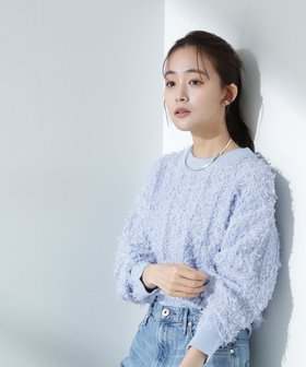 【ナノ ユニバース/nano universe】のチュールモールニットプルオーバー(セットアップ可) 人気、トレンドファッション・服の通販 founy(ファニー) ファッション Fashion レディースファッション Fashion for Women トップス・カットソー Cut & Sew Tops ニット Knit Tops & Sweaters カジュアルプルオーバー・ニットトップス Pullovers & Knit Tops / Casual Pullovers アクセサリー Fashion Accessories インナー Innerwear ウォッシャブル Machine Washable オケージョン Occasion Wear 春 Spring ジャケット Jacket, Outerwear セットアップ Set-Up, Coordinated Outfit チュール Tulip, Tulip Motif ツイード Twill, Twill Weave デニム Denim, Jeans Material ボトム Bottoms, Lower Wear ミドル Middle Length, Mid Height ワイド Wide, Wide Fit 冬 Winter / This Winter おすすめ Recommended / Our Picks セレモニー Ceremony 入学式 Entrance Ceremony 卒業式 Graduation Ceremony 結婚式 Wedding 二次会 After Party 2025年 2025 2025春夏・S/S Spring/Summer 2025 SS25 |ID:prp329100004747358