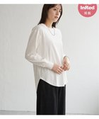 【イッカ/ikka】の【雑誌InRed12月号掲載】コットンUSA裾ラウンドロンT オフホワイト|ID: prp329100004747380 ipo3291000000034729749